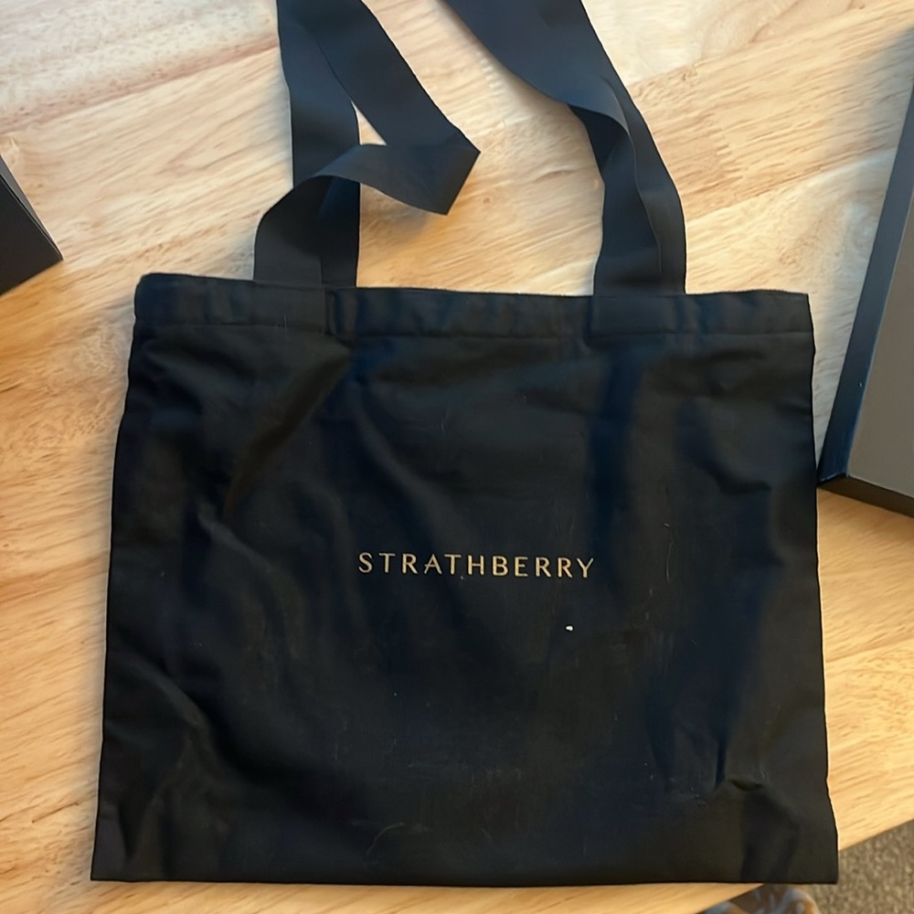 NWT Strathberry East/West Mini in Cinnamon - Picture 4 of 5